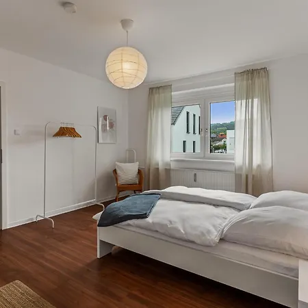 Apartmán Lahntaler 6 Gaeste, Wlan, Netflix, Bahnhofsnah *