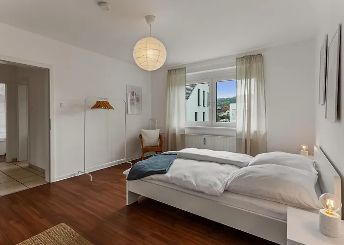 Daire Lahntaler 6 Gaeste, Wlan, Netflix, Bahnhofsnah *